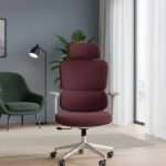 CircleBox Cloud Chair in Maroon – Stylish Comfortable Chair for Modern Homes & Offices
