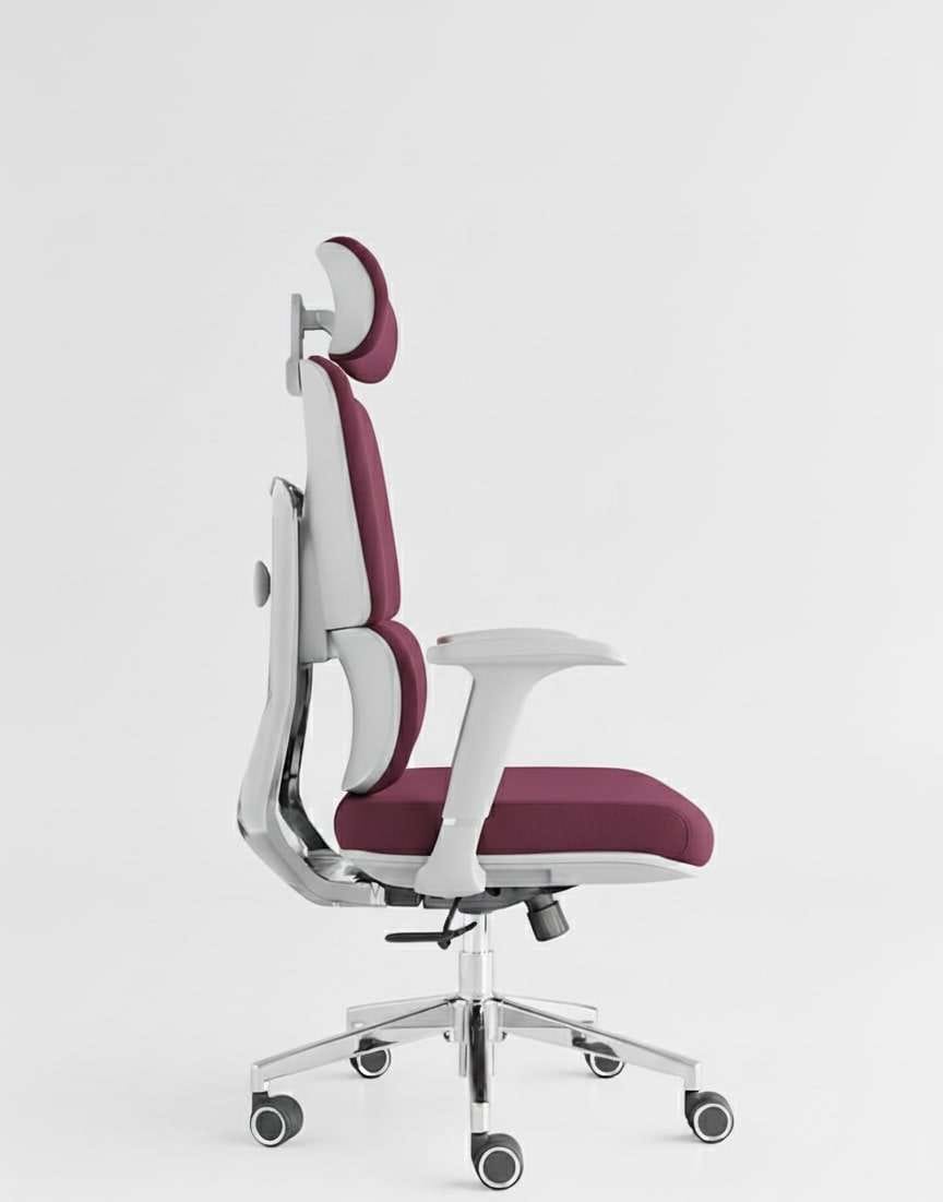CircleBox Cloud Chair in Maroon – Stylish Comfortable Chair for Modern Homes & Offices