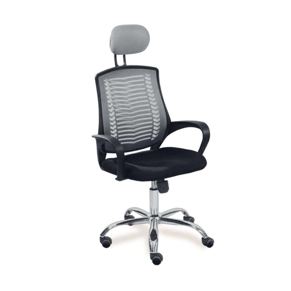 Circle Box Executive Chair in black color with ergonomic design