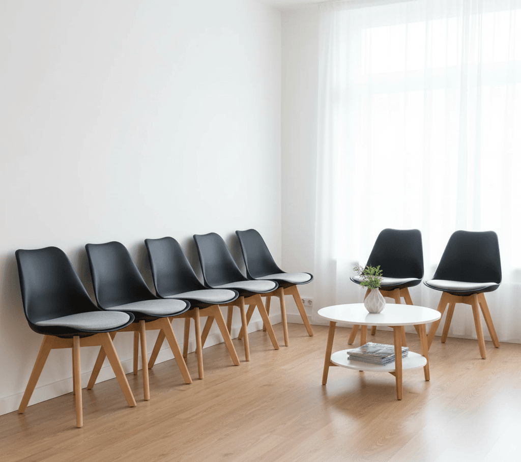 guest chairs for office waiting and reception area