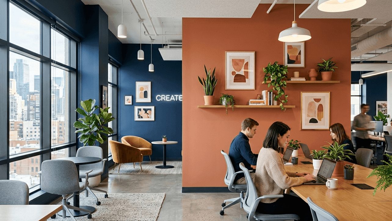 interior wall paint Bangladesh office design